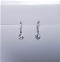 Earrings Crivelli Man PUNTI LUCE in Gold Diamante 1.22 Ct 234-5709 - 234-5709